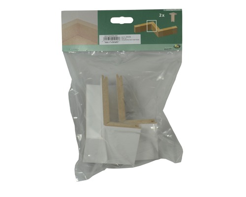 Eckleisten aus Holz, verpackt