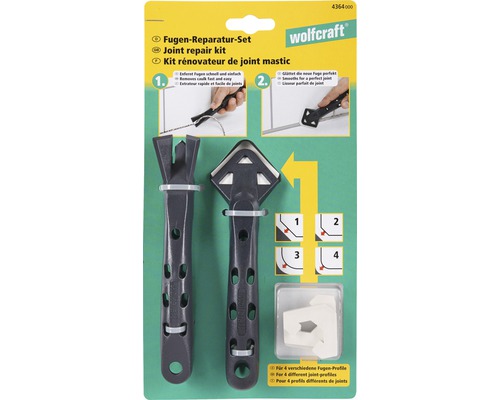 Wolfcraft Kit de réparation pour joints 6 pièces