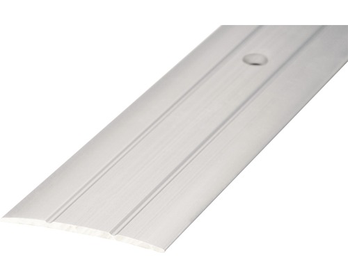 Barre de seuil Prinz aluminium argent perforé 38 x 2700 mm Profilé de transition en aluminium avec trou de fixation