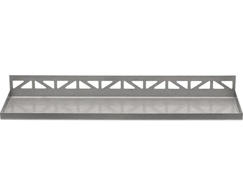 TI-Shelf Dural support TS RE 1160 5402115600 acier inoxydable polissage fin Étagère de douche en acier inoxydable avec motif triangulaire