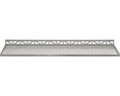 TI-Shelf Dural support TS RE 1580 5402150800 acier inoxydable polissage fin Receveur de douche avec design plat et écoulement intégré