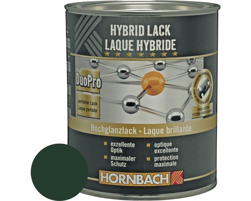 HORNBACH Buntlack Hybridlack Möbellack glänzend RAL 6005 moosgrün 375 ml