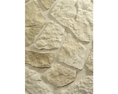 Beton Verblendstein Klimex Nevada sahara-creme 6.5x21.5 cm