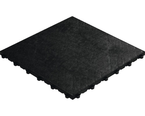 Klickfliese Kunststoff florco floor 40x40 cm schwarz