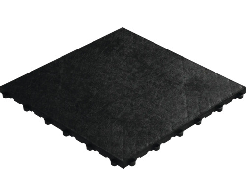 Klickfliese Kunststoff florco floor 40x40 cm schwarz