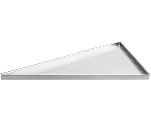 TI-Shelf Dural support TS DNS 2030-L 5402200300L acier inoxydable polissage fin Caniveau de douche triangulaire en métal pour le sol de la salle de bain