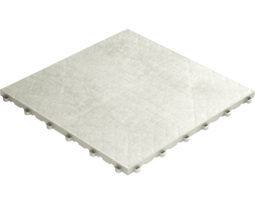 Carrelage en plastique florco spot 40x40 cm blanc