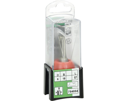 Nutfräser im transparenten Kunststoffbehälter