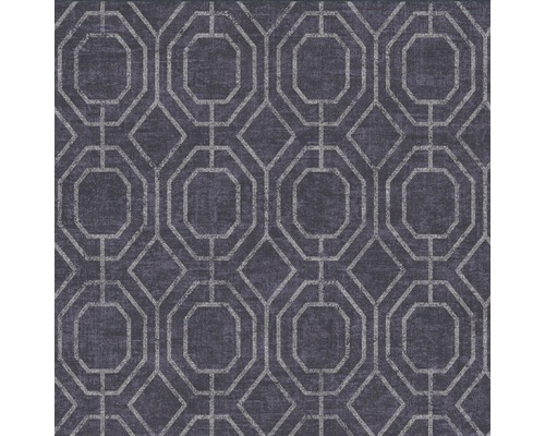 Tapete mit geometrischem Muster aus Achtecken und Quadraten