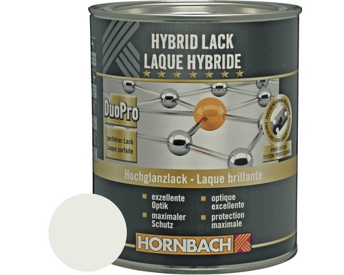 HORNBACH Buntlack Hybridlack Möbellack glänzend RAL 7035 lichtgrau 750 ml