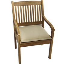 Sitzkissen für Sessel beige 50x50 cm