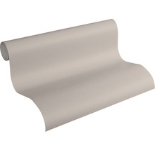 Papier peint intissé 3032-88 New Life uni brillant gris