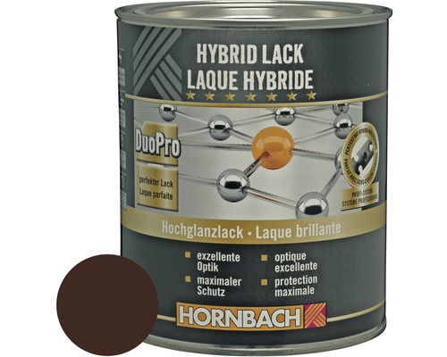 HORNBACH Buntlack Hybridlack Möbellack glänzend RAL 8017 schokobraun 750 ml