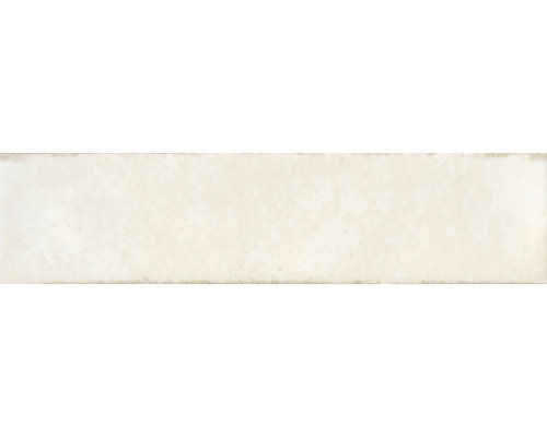 Carrelage décoratif Piccadilly ivory 6x25 cm Carreau mural intérieur allongé et clair