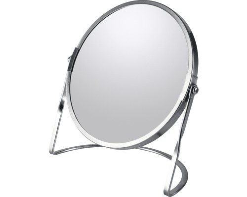 Miroir de maquillage Spirella acier inoxydable 19x19.5 cm