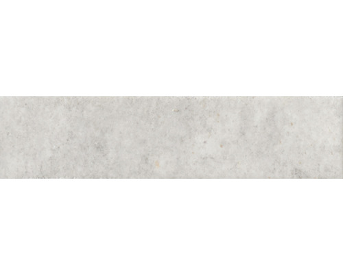 Carrelage décoratif Piccadilly light grey 6x25 cm Carreau de céramique pour mur et sol