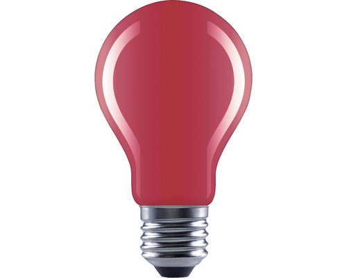 Ampoule LED FLAIR A60 E27/4 W rouge Ampoule rouge avec culot E27