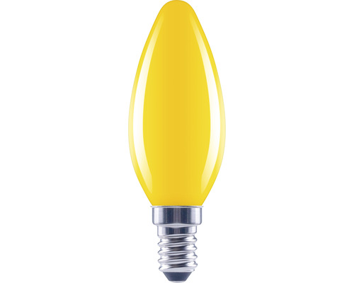 Ampoule flamme LED FLAIR C35 E14/2 W jaune Ampoule bougie jaune avec culot E14