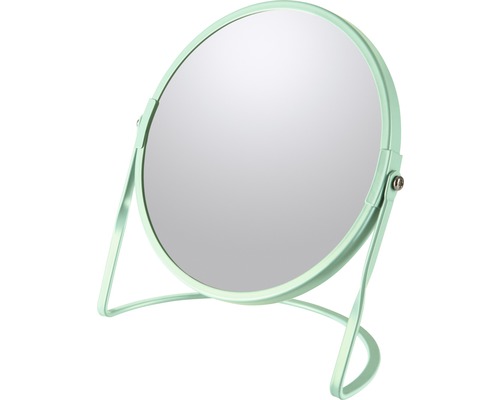 Miroir de maquillage Spirella vert 19x19.5 cm