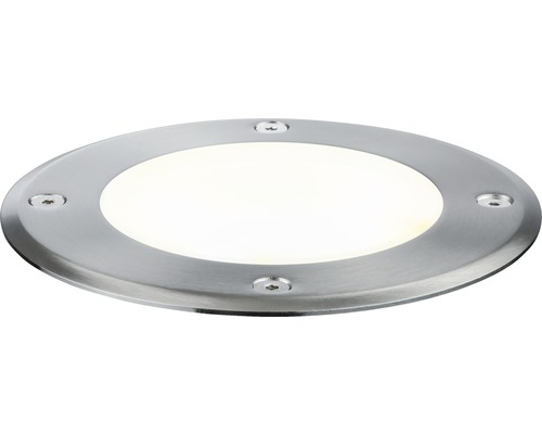 Spot de sol rond en métal avec vis