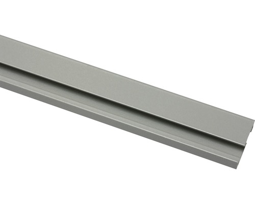 Aluminium-Vorhangschiene aluminium 1-läufig 200 cm
