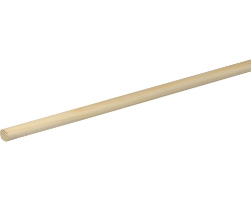 Barre ronde épicéa/pin brut Ø 10 mm L: 1000 mm Rondin de bois