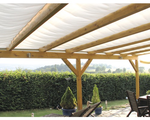 Toile pour pergola ivoire 220x96 cm