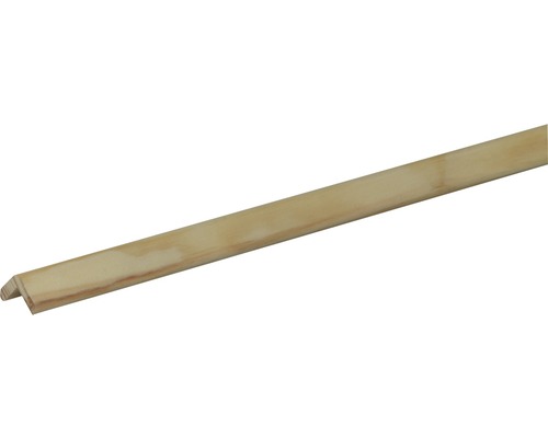 Baguette d'angle épicéa/pin brut 18x18x1000 mm Baguette en bois