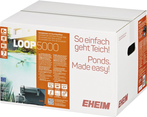 Filtre de bassin EHEIM LOOP5000 set complet