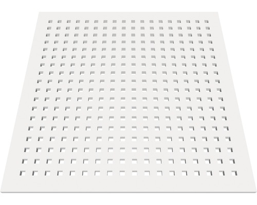 Panneau acoustique avec trous carrés