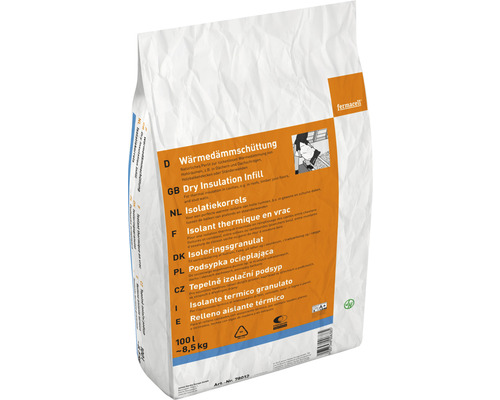 Isolant thermique en vrac fermacell sac = 100 l