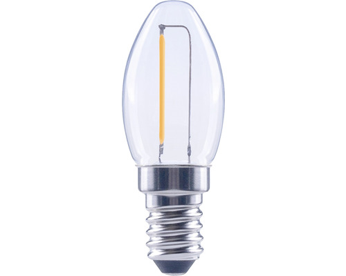 Ampoule LED FLAIR C7 E14 0,45 W 40 lm 2700 K blanc chaud transparent