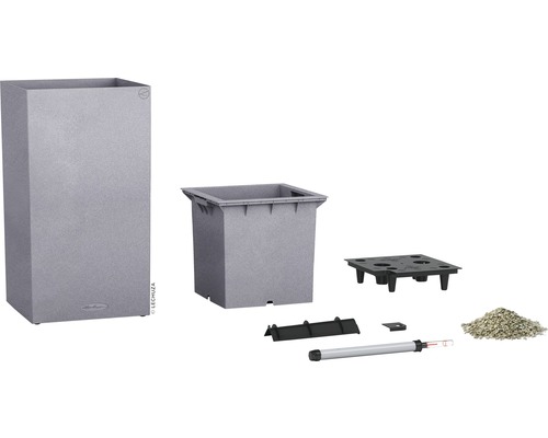 Pot de fleurs Lechuza Classico avec accessoires