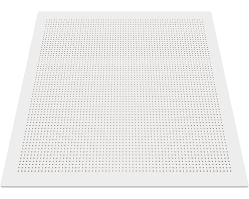 Panneau acoustique carré avec perforations