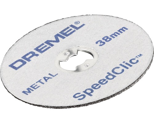 Dremel Disque à tronçonner en métal Speed-Clic 38 mm 12 pièces
