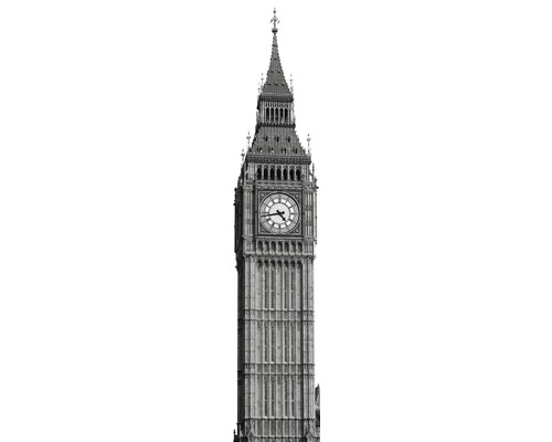 Papier peint panoramique intissé V1-773 Big Ben 1 pce 50 x 250 cm