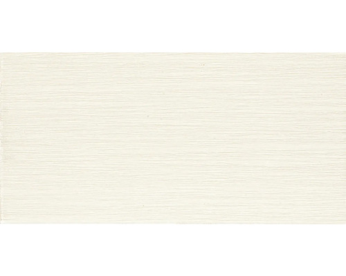 Steingut Wandfliese Trame bianco 20x40 cm