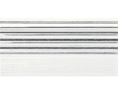 Carrelage décoratif Trame bianco fascia, perle, 20x40 cm