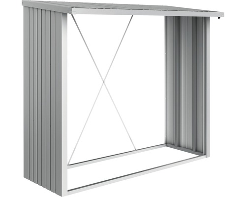 Brennholzregal aus Metall