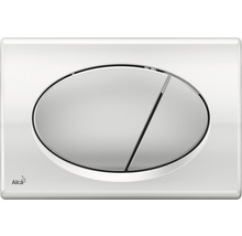 Plaque de commande Alca basic plaque chrome brillant / touche chrome mat M73-thumb-0 Plaque de commande Alca basic plaque chrome brillant / touche chrome mat M73-thumb-0