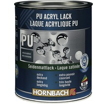 HORNBACH Buntlack PU Acryllack seidenmatt RAL 7001 silbergrau 125 ml-thumb-2