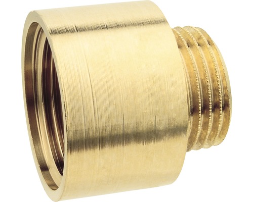 Manchon de réduction ½"IGx3/8"AG laiton Raccord en laiton avec filetage interne et externe