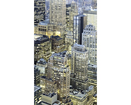 Papier peint panoramique intissé V3-772 Night Shift 3 pces 150 x 250 cm