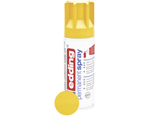 Spray permanent edding 5200 jaune soleil mat 200 ml
