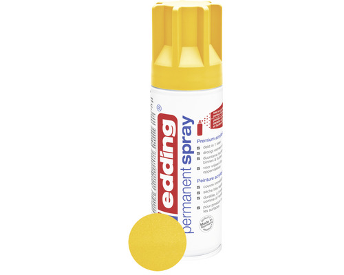 edding 5200 permanent Spray sonnengelb matt 200ml Edding Permanent Spraydose