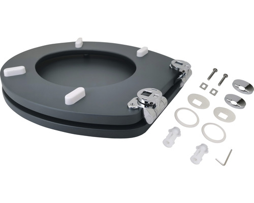 Abattant de WC avec matériel de fixation