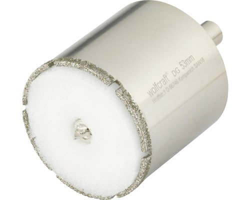 Wolfcraft Scie cloche diamant Ø 53 mm, céramique