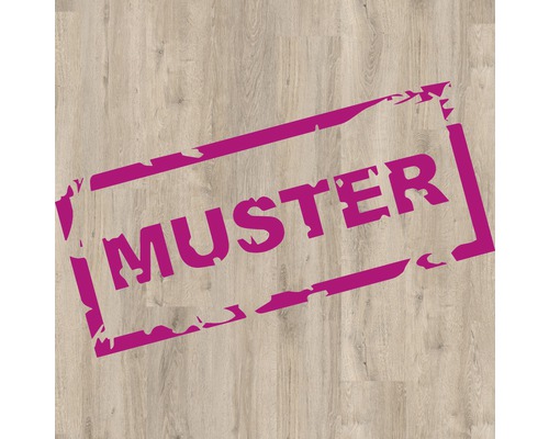 Handmuster zu Vinylboden CLIC55 Karibia Taupe Landhausdiele Klickverbindung 1461 x 240 x 4,5 mm Muster eines Bodenbelags