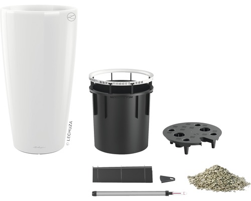 Pot de fleurs Lechuza Classico 50 avec système d''irrigation et accessoires