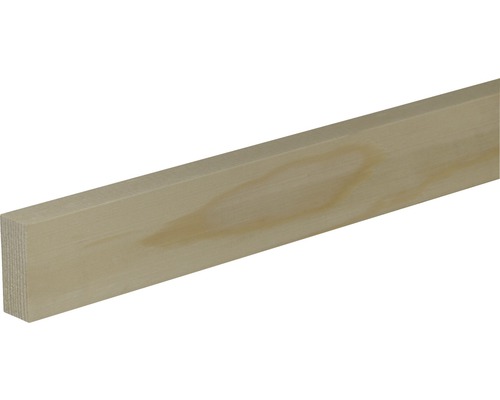 Baguette rectangulaire épicéa/pin brut 19x46x1000 mm